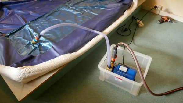 Transporthilfe beim Umzug für das Wasserbett in St. Gallen